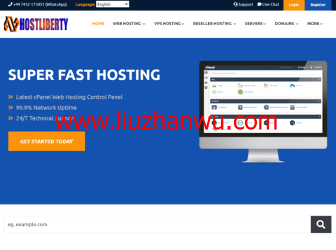 Host Liberty：国外VPS，多达30个数据中心，免费Windows，包括香港、日本、新加坡和很多冷门机房，$5.99 /月起插图