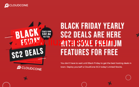 CloudCone：洛杉矶MC机房 Premium SC2黑五预热，免费快照备份，年付$32.94起插图