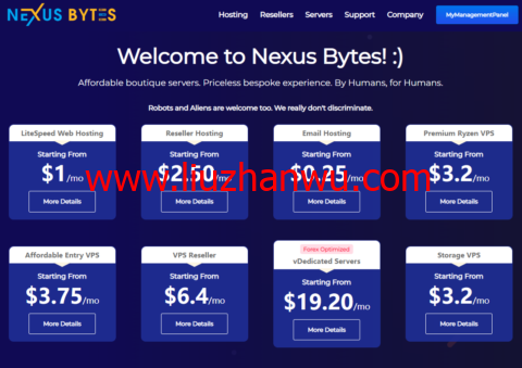 NexusBytes：美国/英国存储型VPS，2核/0.5G内存/500 GB/2500GB流量/1Gbps带宽，$3.20/月起插图