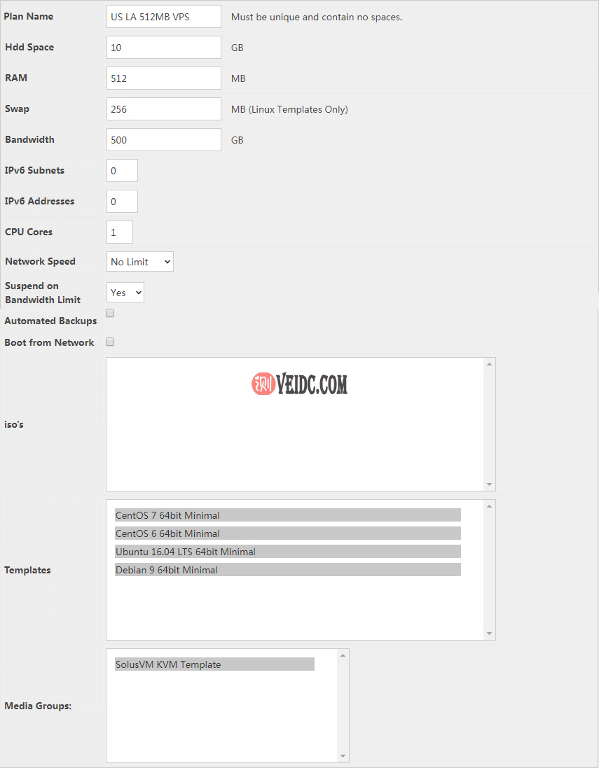 solusvm-add-kvm-plan